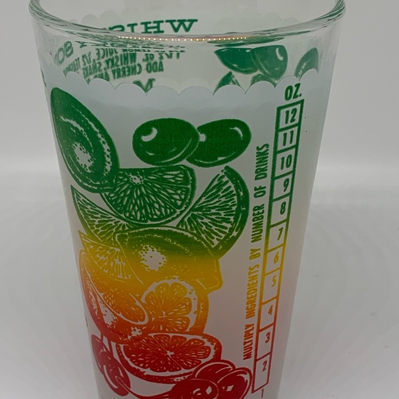 Vintage MCM Cocktail Barware Federal Glass - Picture 3 of 6